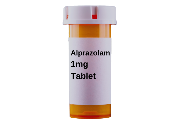 Alprazolam 1mg tablet bottle – Generic Rlam anxiety medication